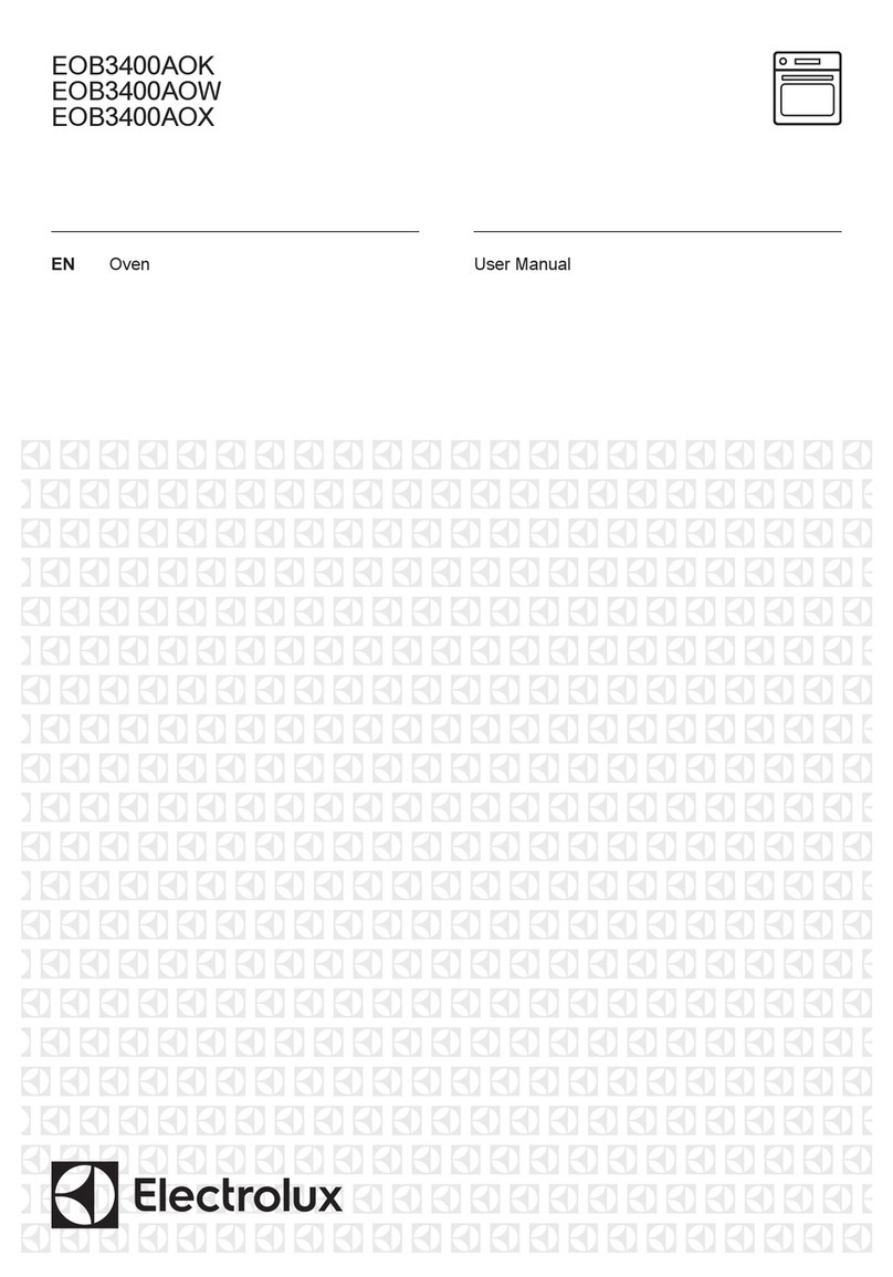 Electrolux EOB3400AOW User manual
