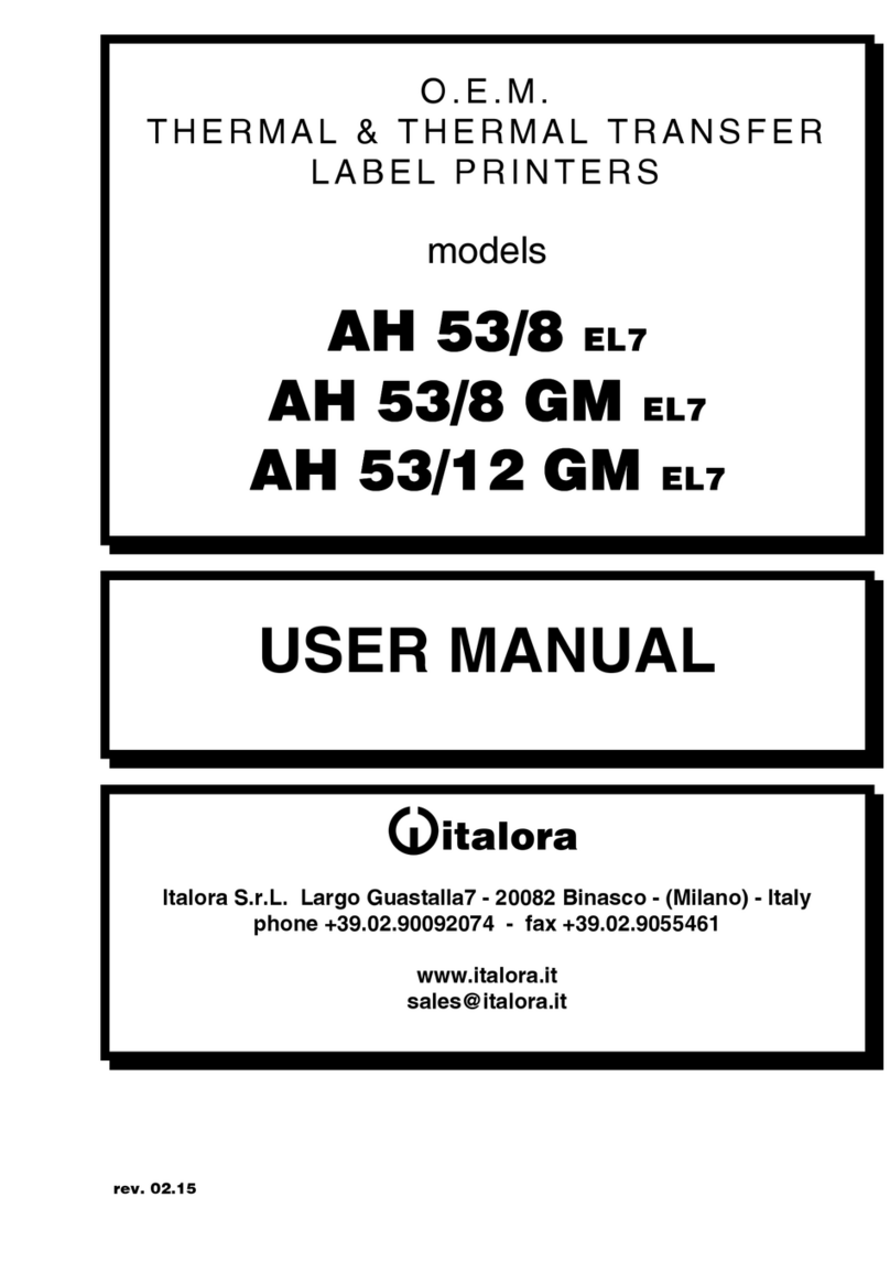 Italora AH 53/8 GM user manual
