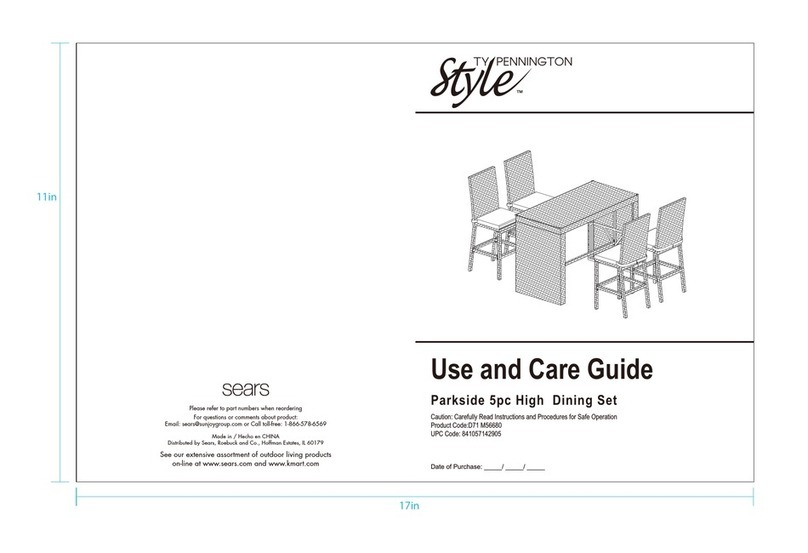 Ty Pennington Style S-DN091SST-B Use and care guide Ty Pennington Style S-DN091SST-B Use and care guide