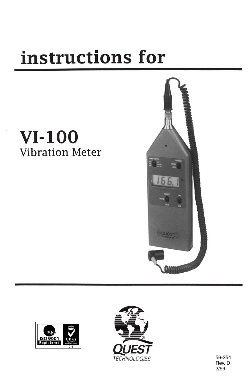 Quest Technologies VI-100 instructions