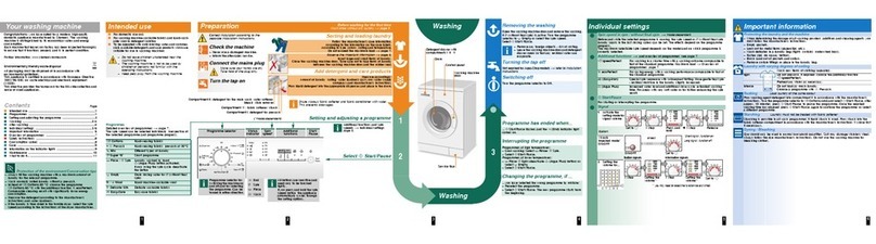 Siemens WM10E162HK series User manual