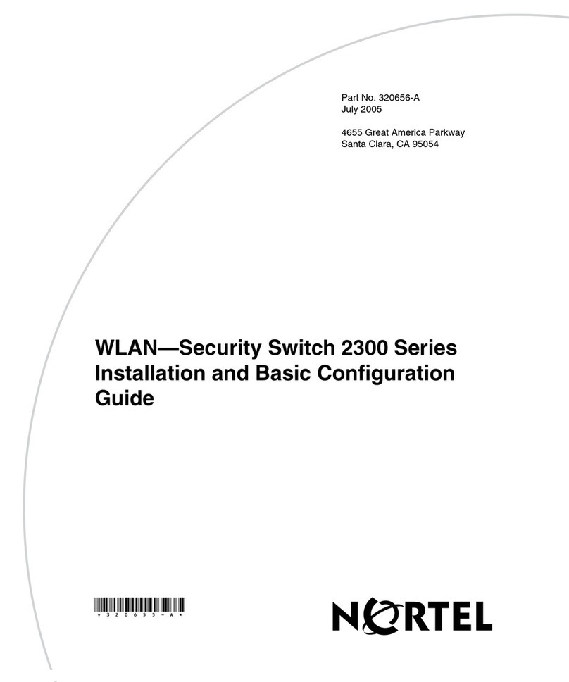 Nortel 2350 User manual