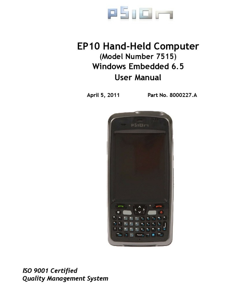Psion 7515 user manual