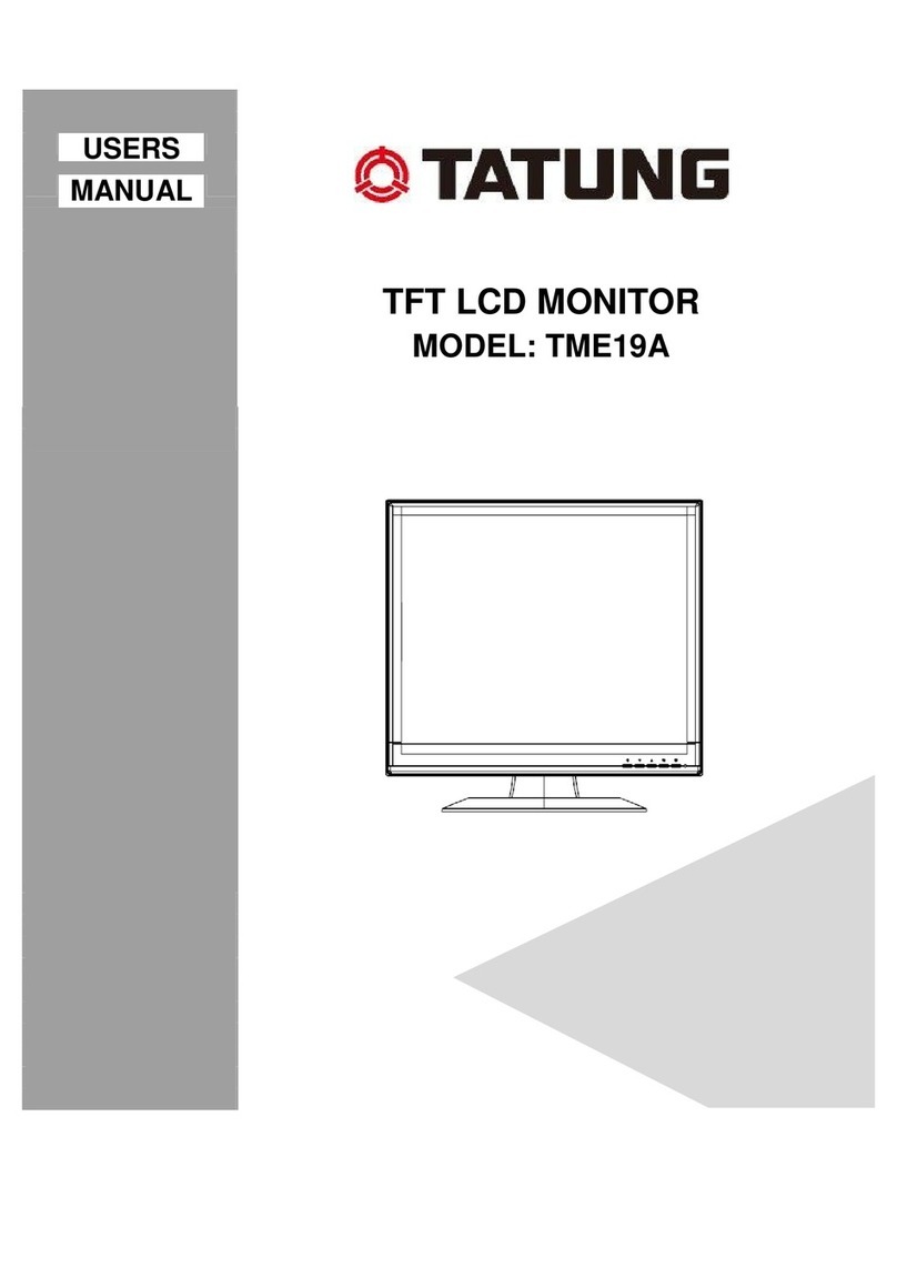 Tatung TME19A User manual