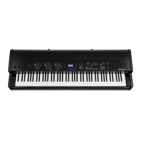 Kawai MP11SE owner's manual