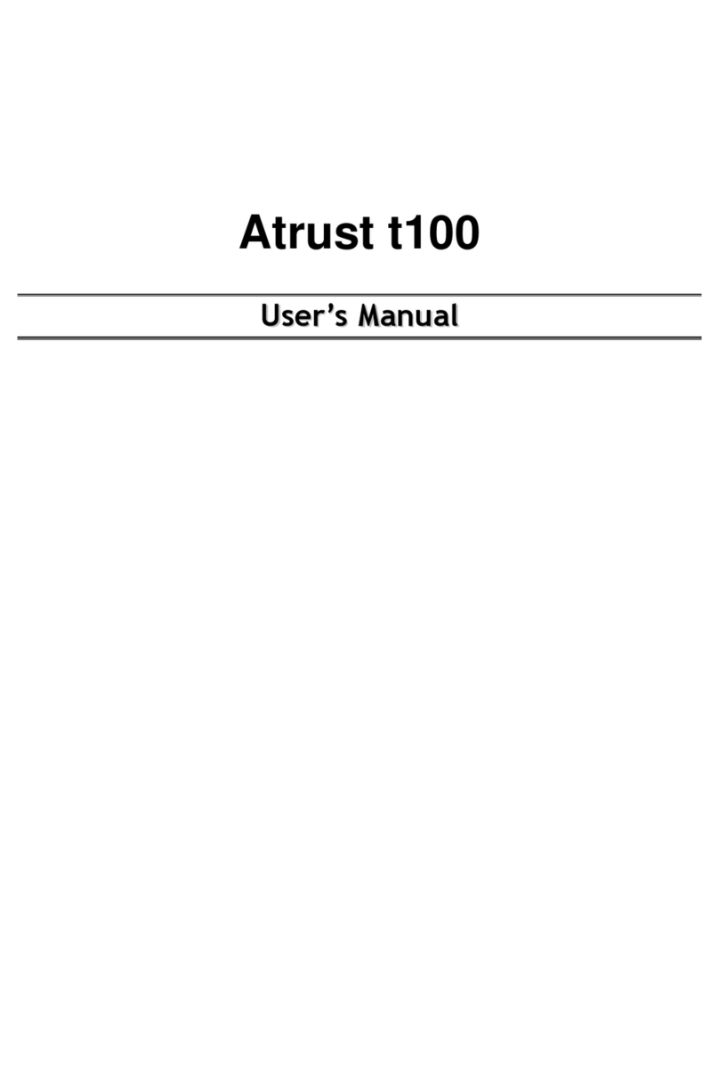 Atrust t100 User manual