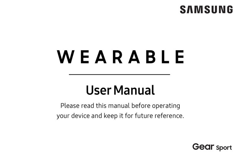 Samsung GEAR SPORT SM-R600 user manual