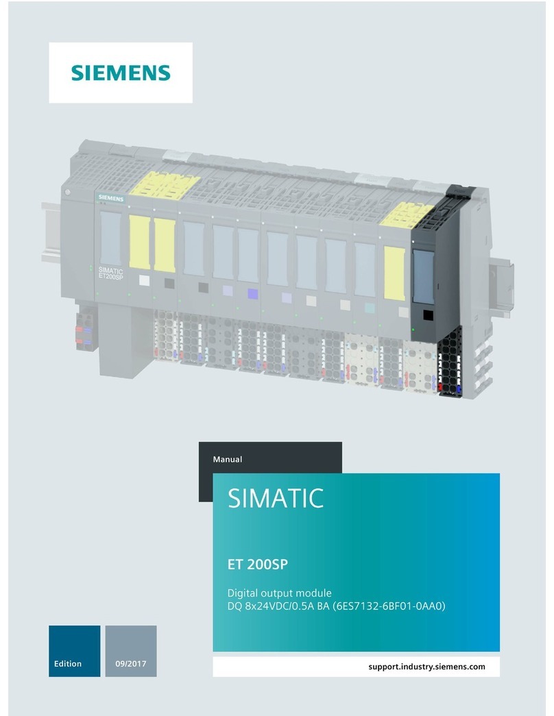 Siemens SIMATIC ET 200SP User manual