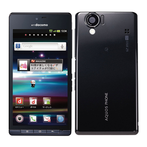 Docomo aquos SH-01D User manual