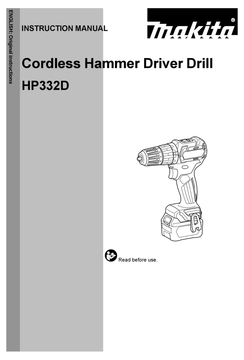Makita HP332D User manual