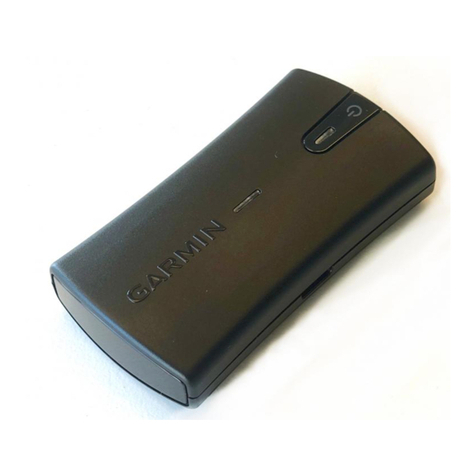 Garmin GLO sensor User manual