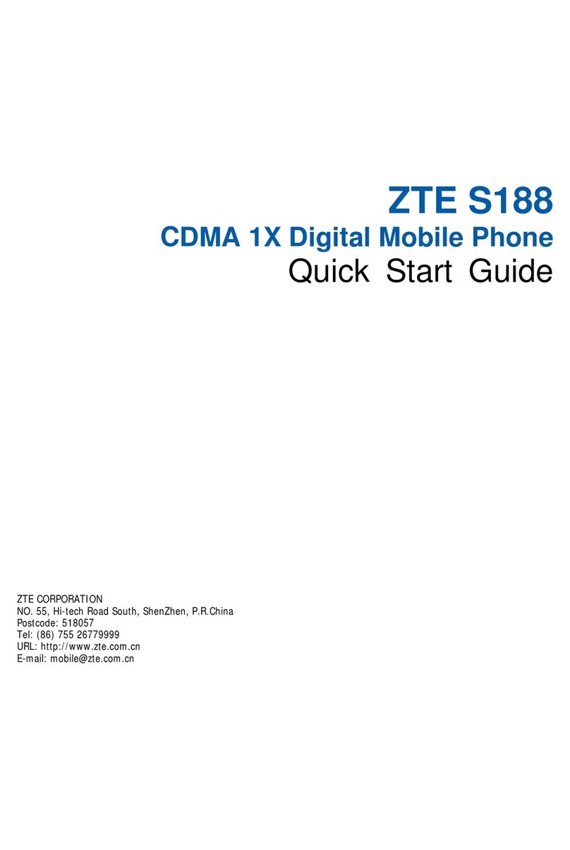 Zte s188 User manual