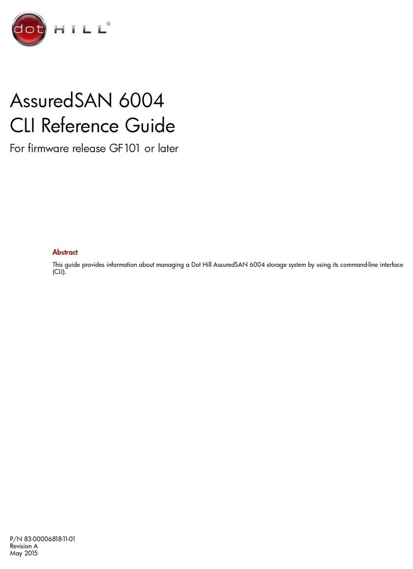 Dot Hill Systems AssuredSAN 6004 Cli reference guide