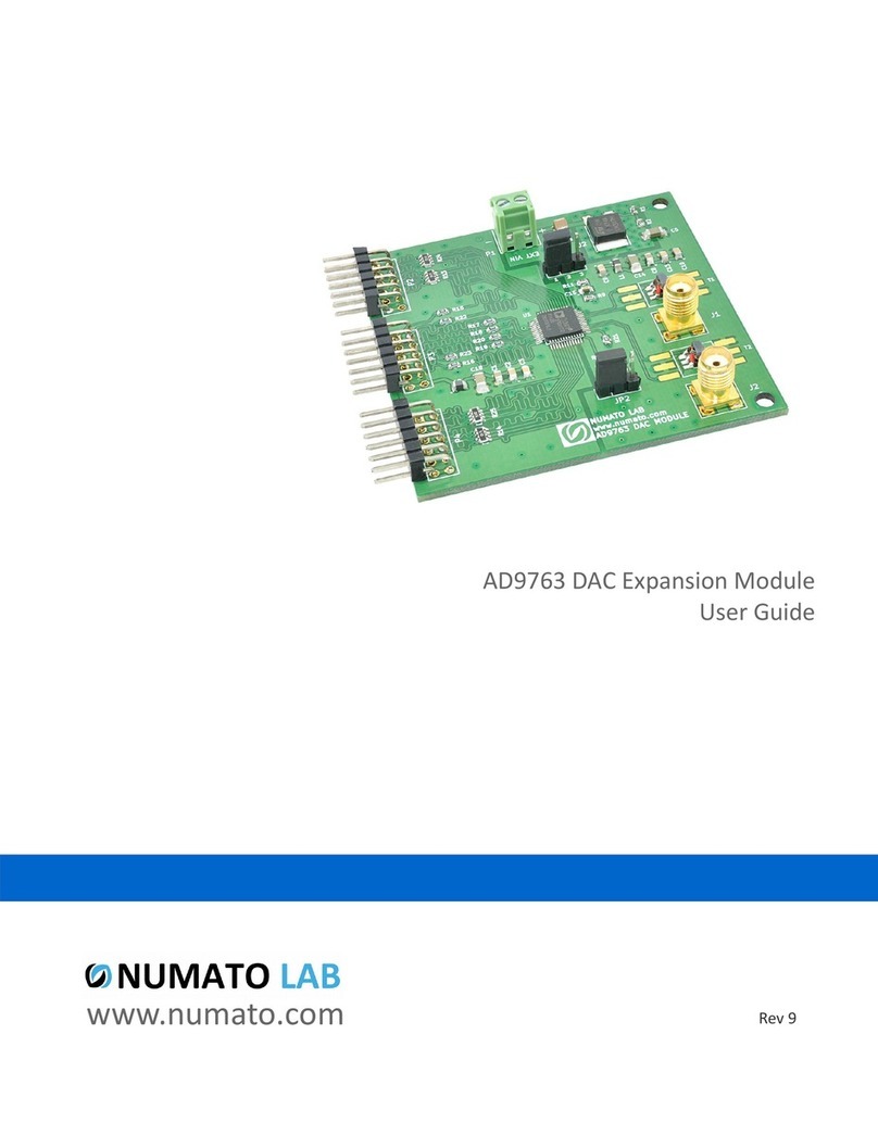 Numato AD9763 User manual