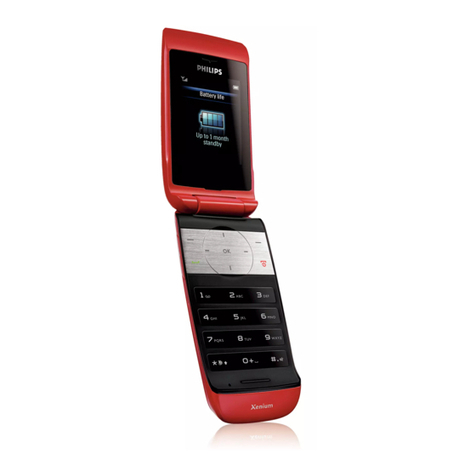 Philips Xenium 9@9q User manual