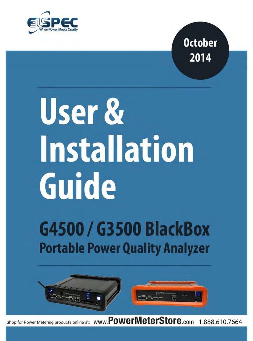 Elspec G4500 BlackBox User's installation guide