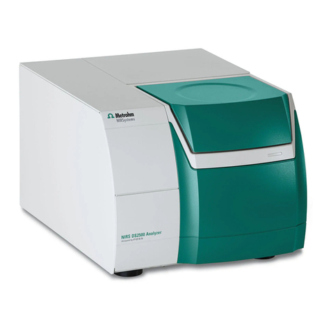 Metrohm NIRS DS2500 User manual
