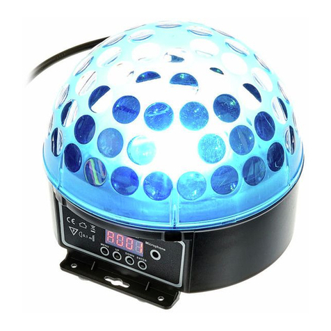 thomann VARYTEC LED Hellball 3 RGB user manual
