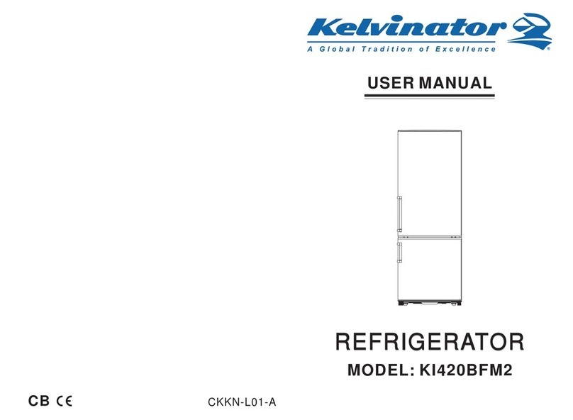 Kelvinator KI420BFM2 user manual