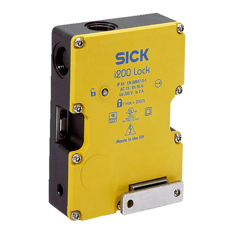 SICK i200 Lock User manual
