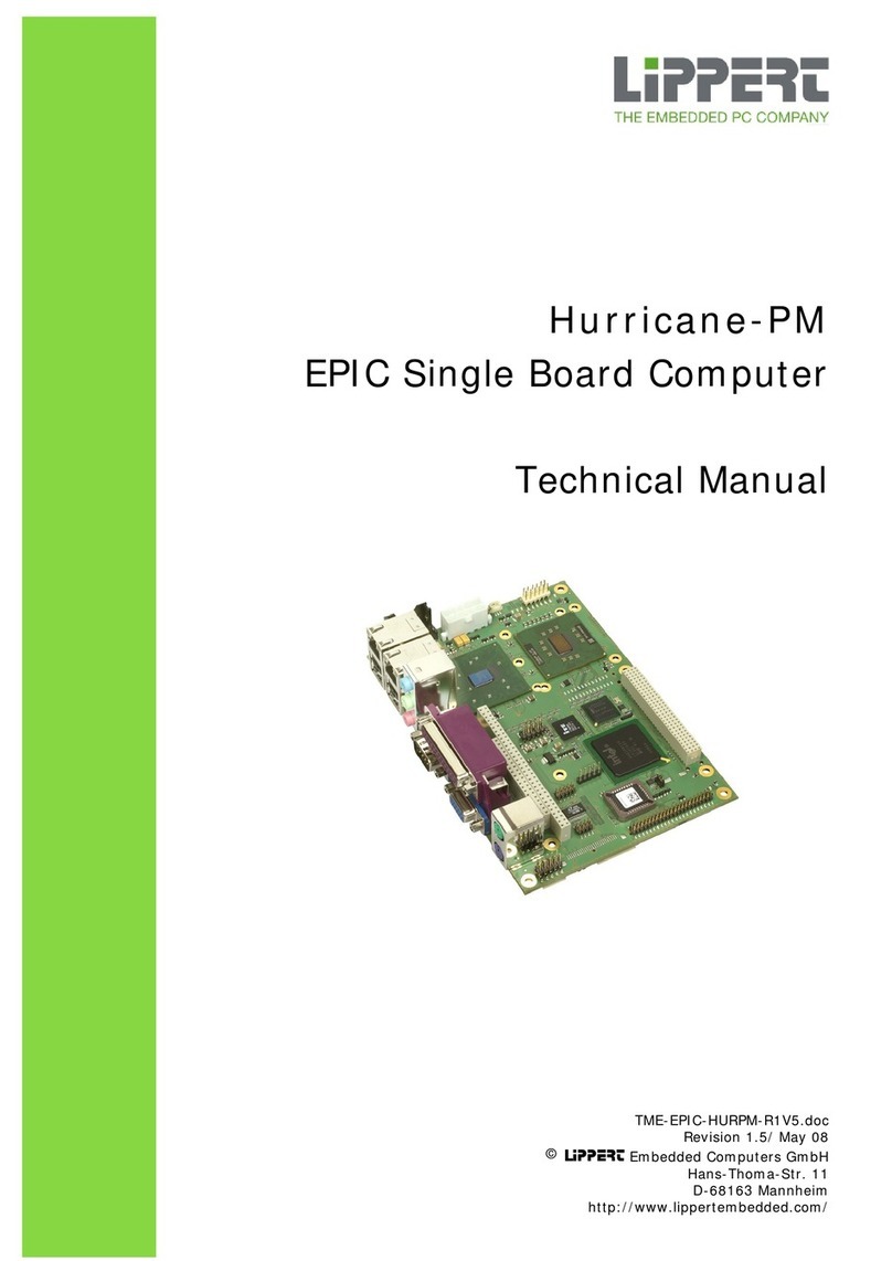 LiPPERT Embedded Hurricane-PM Technical manual
