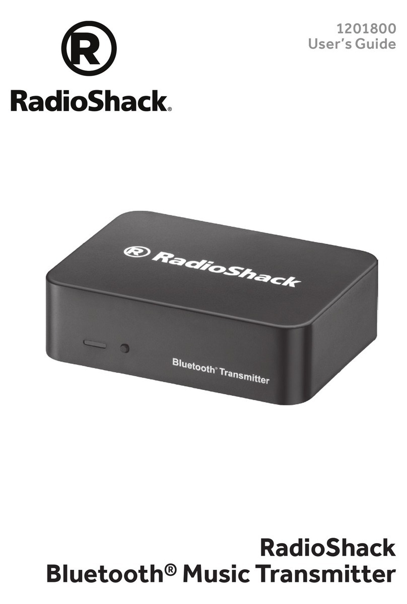Radio Shack 1201800 user guide