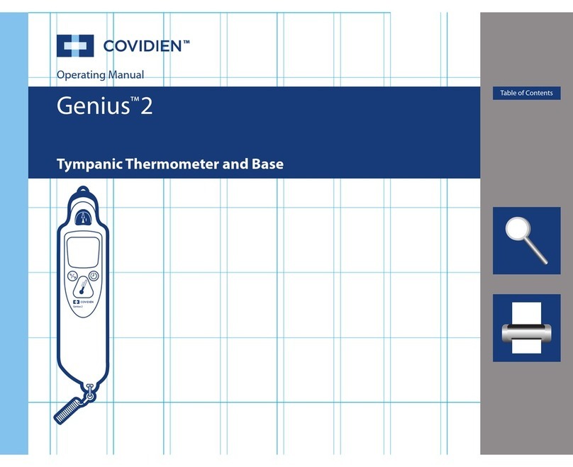 Covidien Genius 2 operating manual
