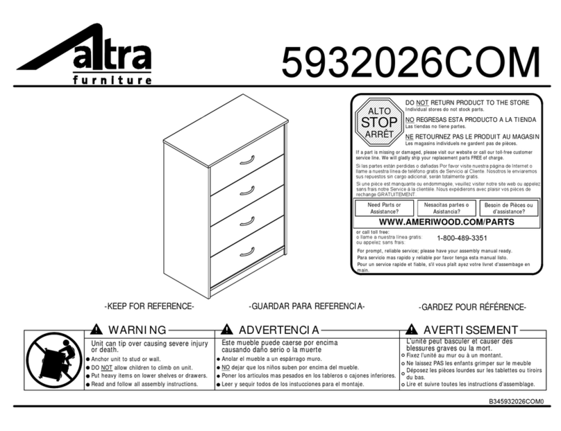 ALTRACO 5932026COM Assembly instructions