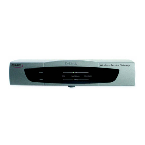 D-Link Airspot DSA-3100 User manual D-Link Airspot DSA-3100 User manual
