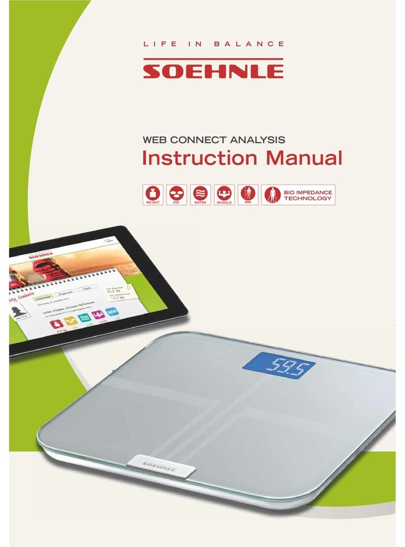 Soehnle Web Connect Analysis User manual