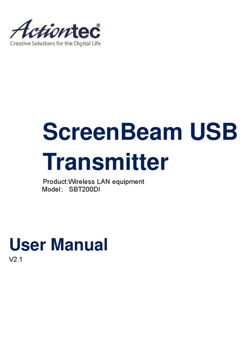 ActionTec SBT200DI user manual