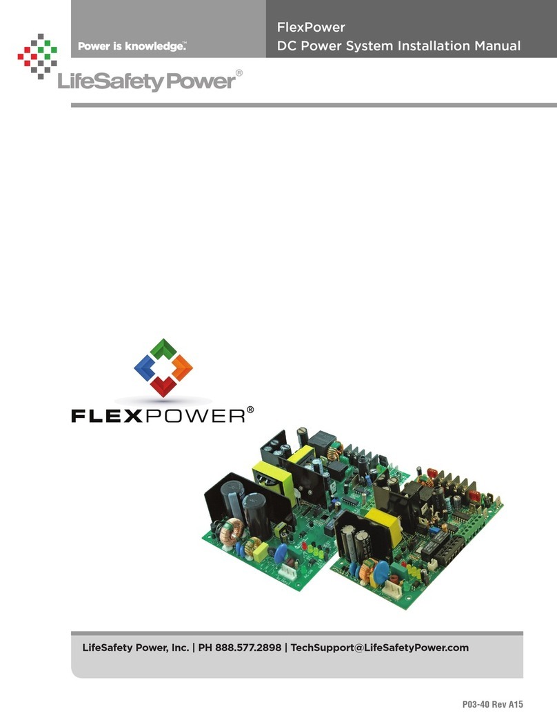 LifeSafety Power FlexPower User manual LifeSafety Power FlexPower User manual