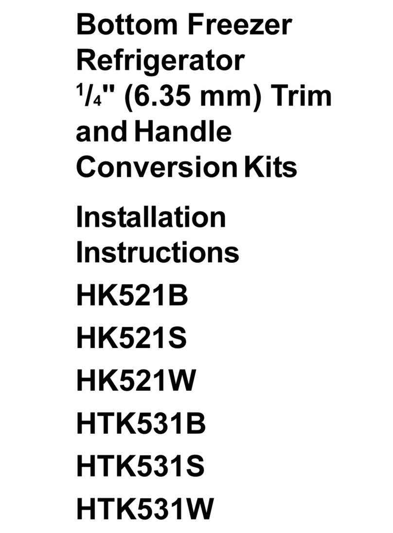 Maytag HK521B installation instructions