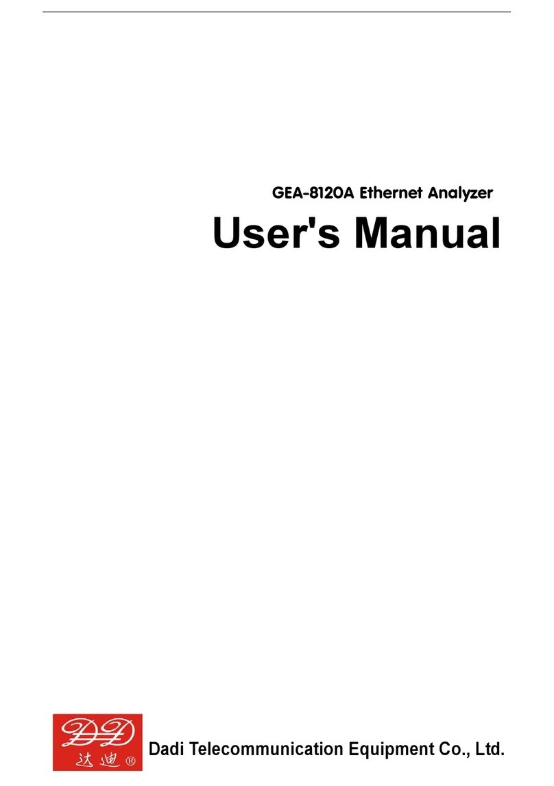 Dadi GEA-8120A user manual