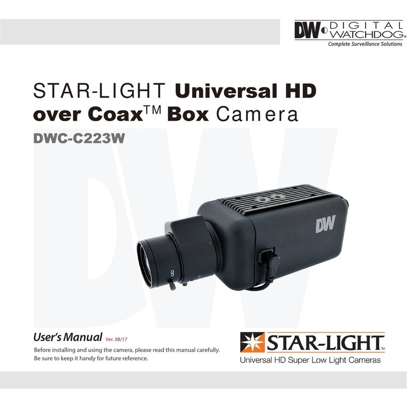Digital Watchdog DWC-C223W user manual