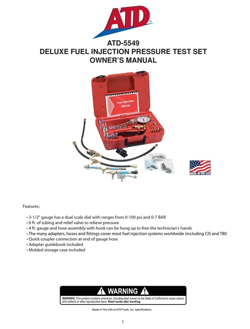 ATD Tools ATD-5549 owner's manual