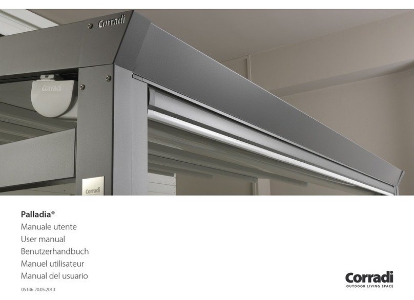 Corradi PALLADIA flat 2 User manual