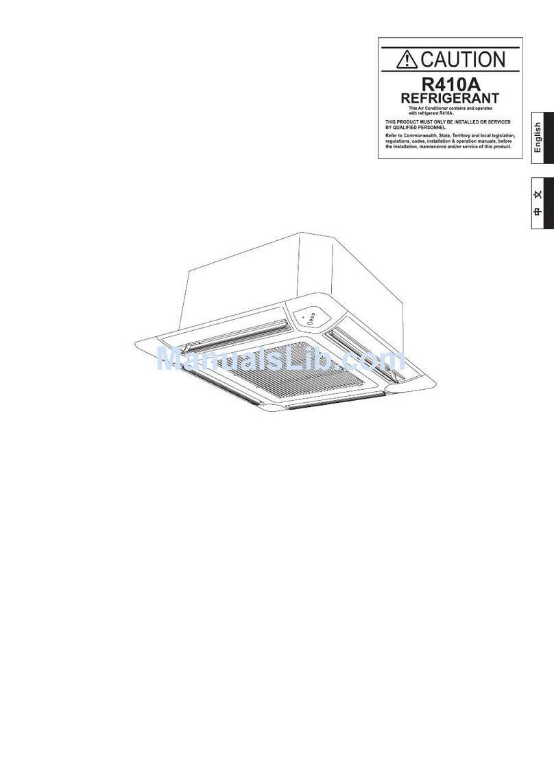 Fujitsu Airstage AUXB07L User manual