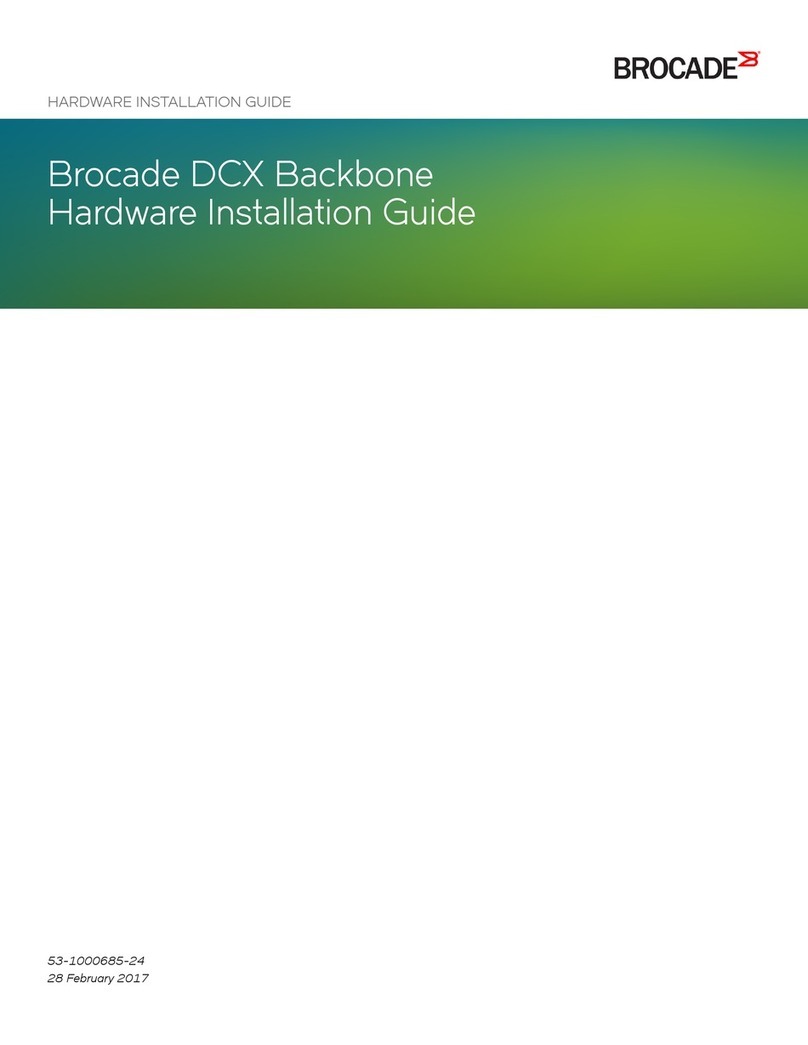 Brocade Communications Systems DCX Backbone Hardware installation guide