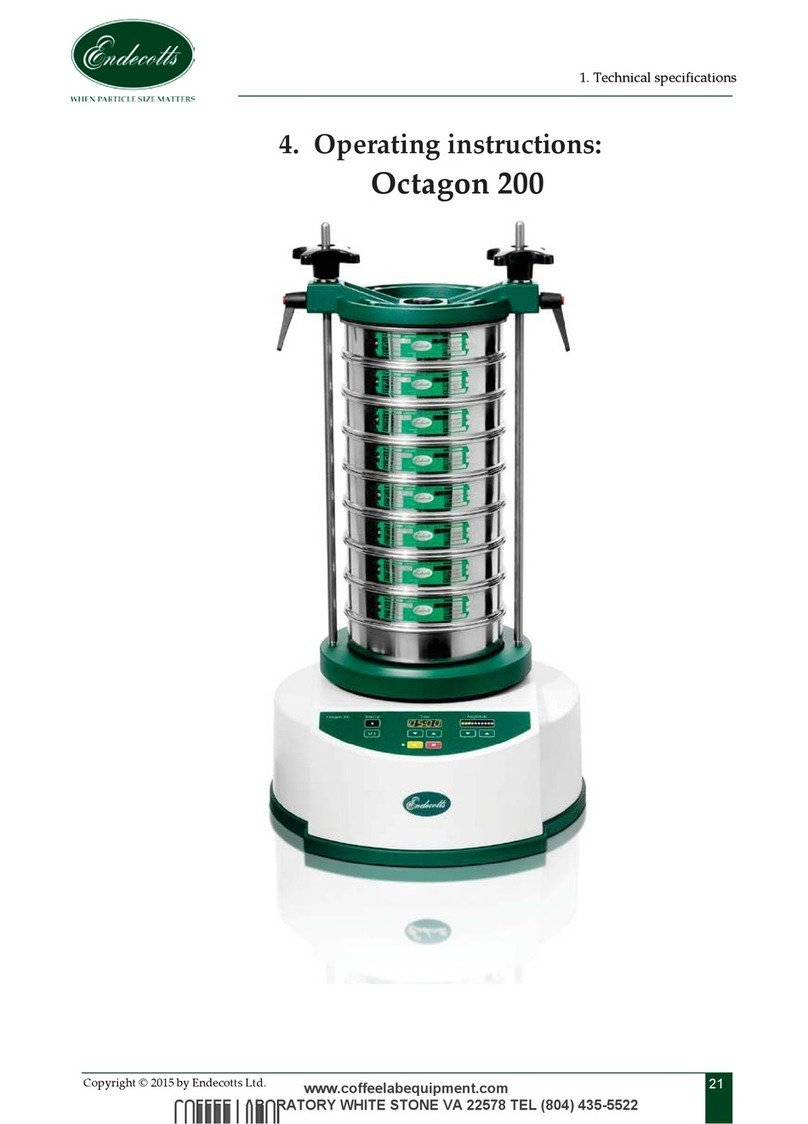 Coffee Laboratory Octagon 200 operating instructions