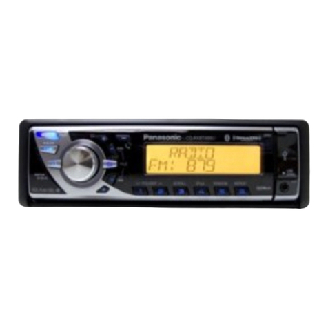 Panasonic SiriusXM CQ-RXBT490U user manual