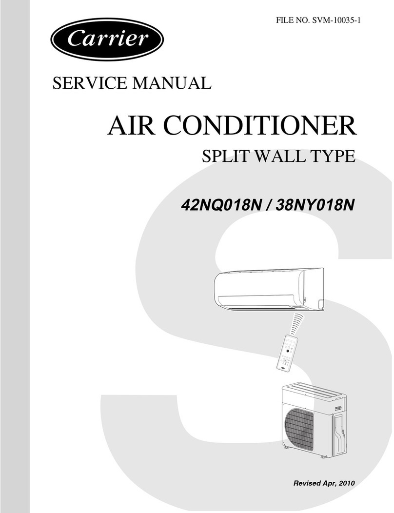 Carrier 42NQ018N User manual
