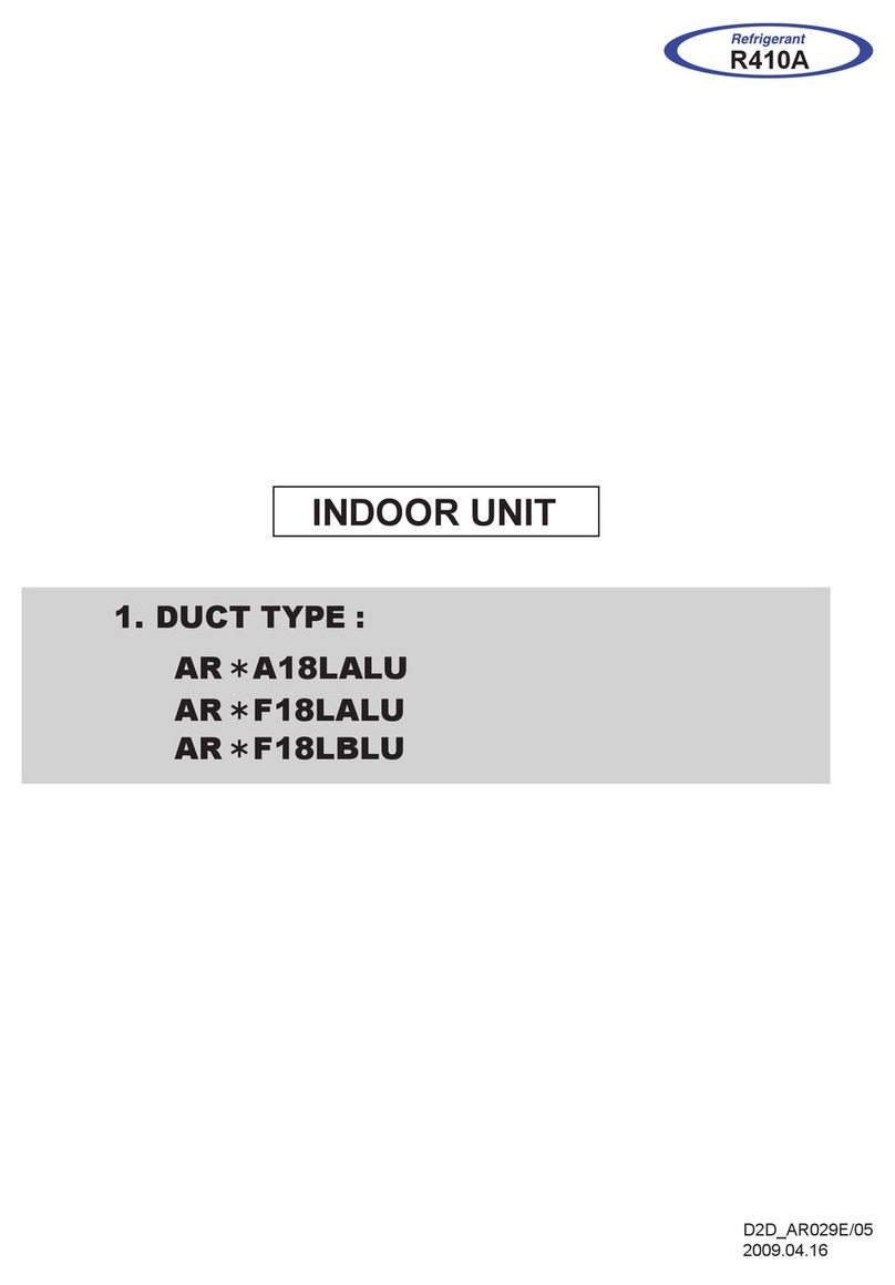 Fujitsu AR*A18LALU series User manual