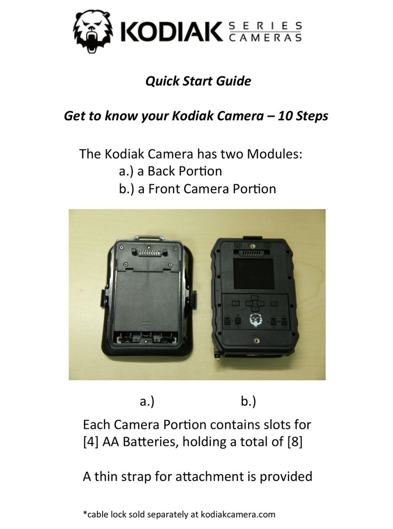 Comanche Outfitters Kodiak Series quick start guide
