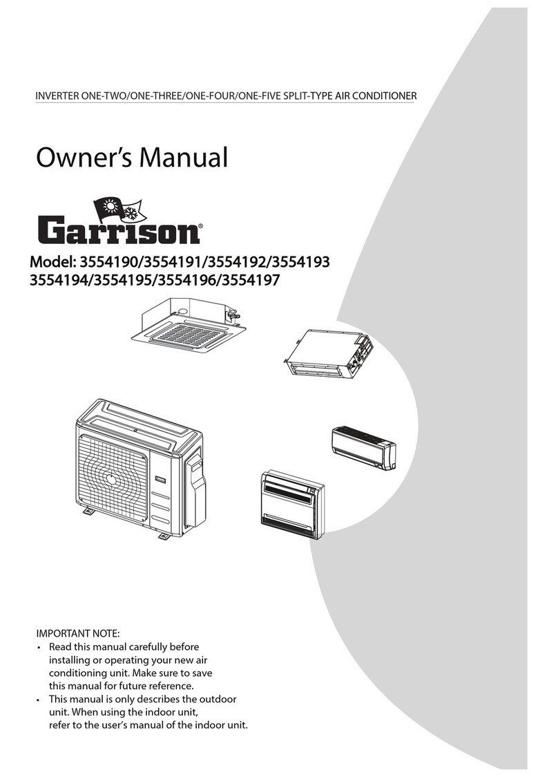 Garrison 3554190 User manual Garrison 3554190 User manual