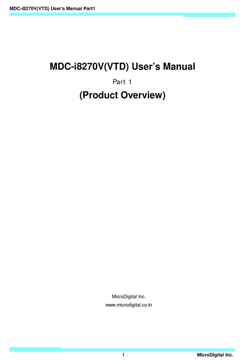 Microdigital MDC-i8270V user manual