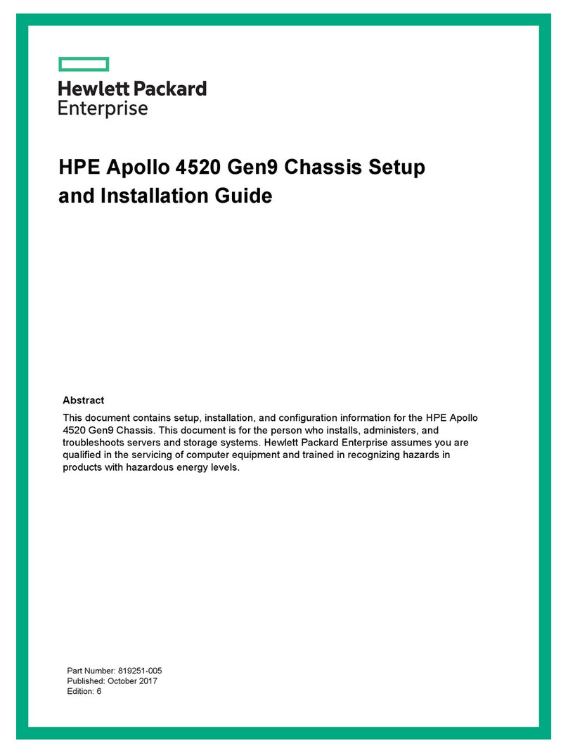 HPE Apollo 4520 Gen9 Operating and safety instructions