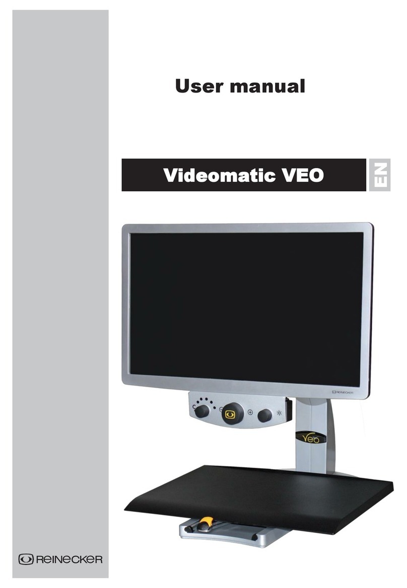 Reinecker Videomatic VEO user manual Reinecker Videomatic VEO user manual