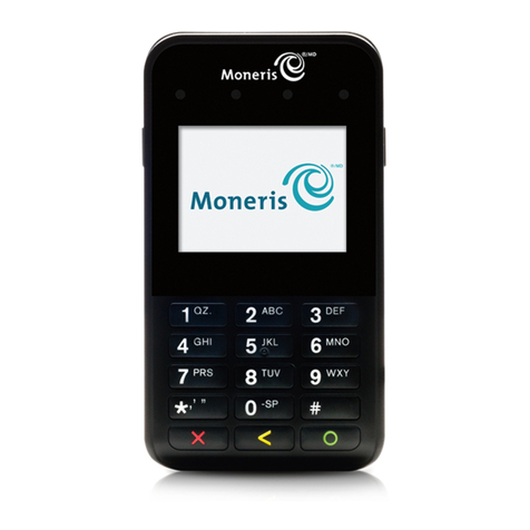 Moneris PAYD Pro e355 User manual
