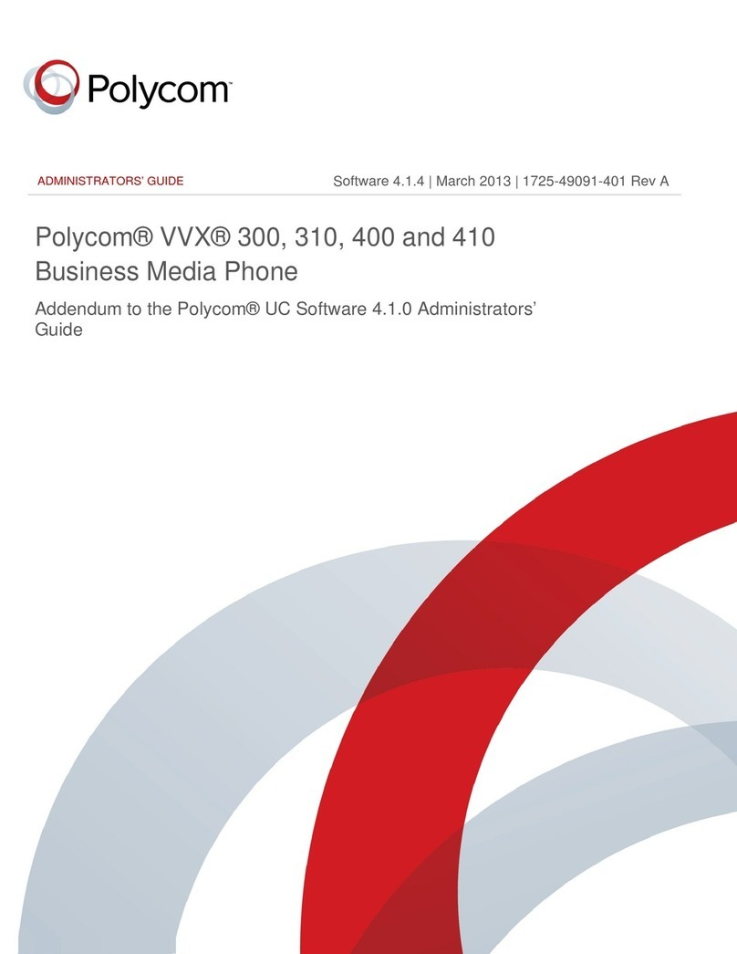Polycom VVX 300 Administrator's guide